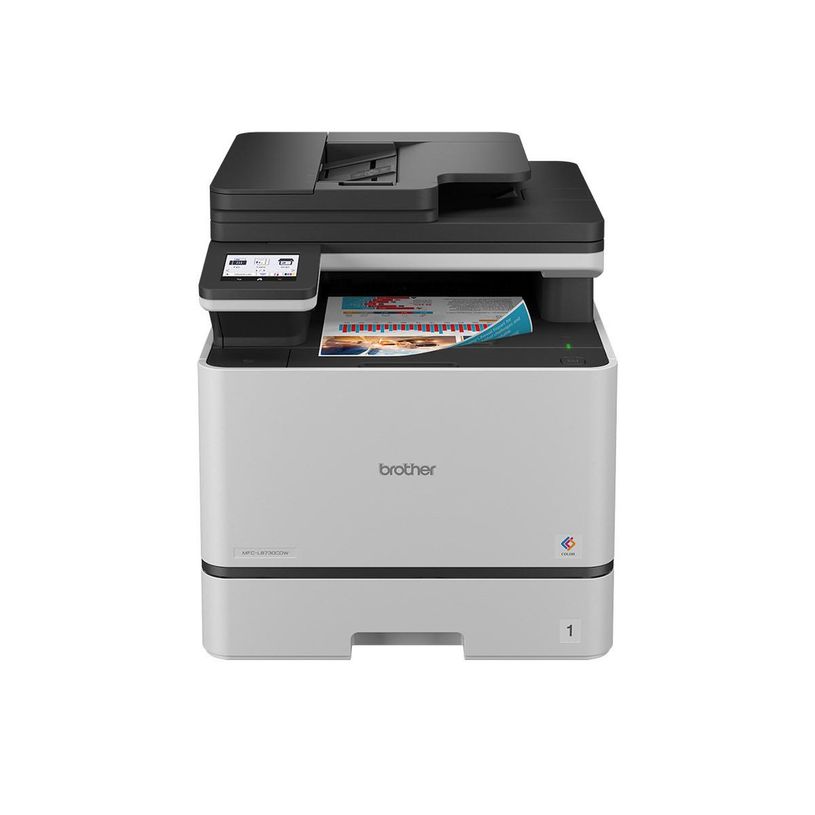 4977766841368-Brother MFC-L8730CDW - Imprimante multifonctions - couleur - laser - A4/Legal (support) - jusqu'à 33 ppm (copie) - jusqu'à 33 ppm (impression) - 300 feuilles --0