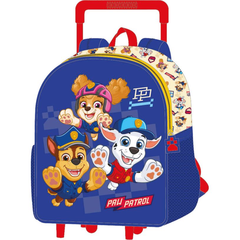 5411217162286-Sac à dos trolley Pat'Patrouille 32x11x26cm--0