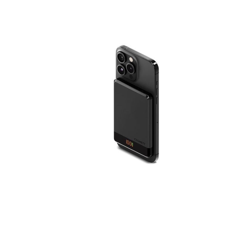 848116045290-Cygnett - Batterie externe magnétique - 5000 mAh - 20 W - noir-P_405273031_5-2
