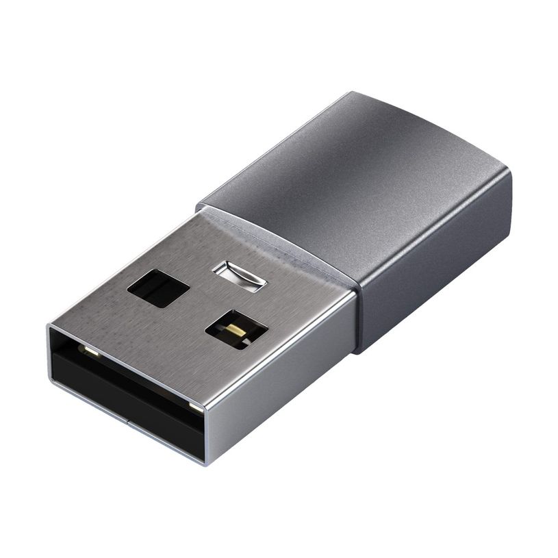 879961008109-Satechi - Adaptateur USB - USB-C (F) pour USB type A (M) - USB 3.0 - gris sidéral-P_405273032_1-0