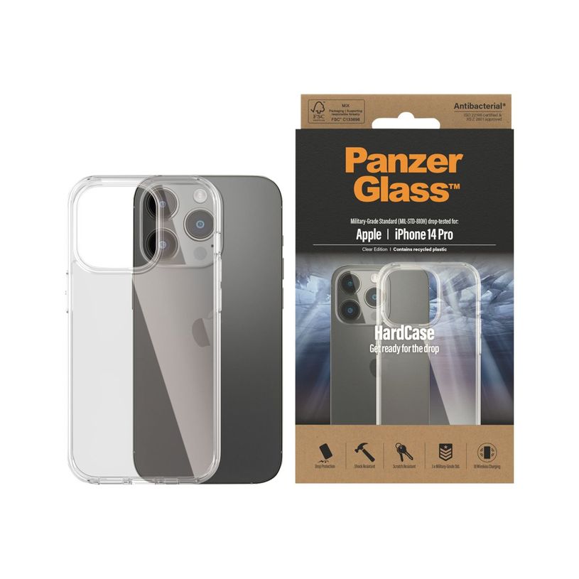 5711724004025-PanzerGlass HardCase - Clear Edition - coque de protection pour Apple iPhone 14 Pro - plas-P_405273044_2-1