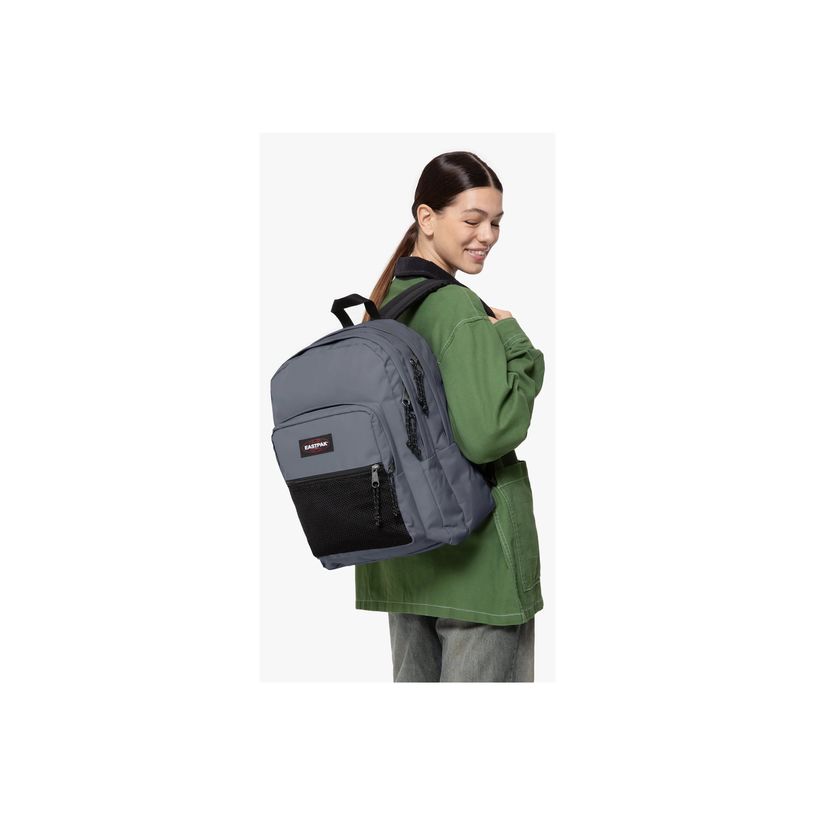196011990819-EASTPAK Pinnacle - Sac à dos - grand, avec 2 compartiments - 100 % polyamide - gris pavé -P_405273115_7-3