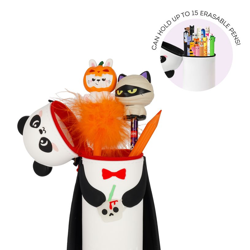 8052694145163-LEGAMI - Trousse en Silicone Souple 2-en-1 Kawaii Secret - Trick or Treat--10