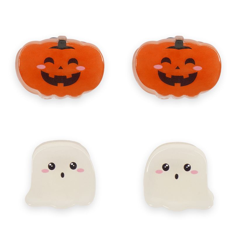 8052694143312-LEGAMI - Set de 4 Mini Barrettes à Cheveux Ghost + Bat--2