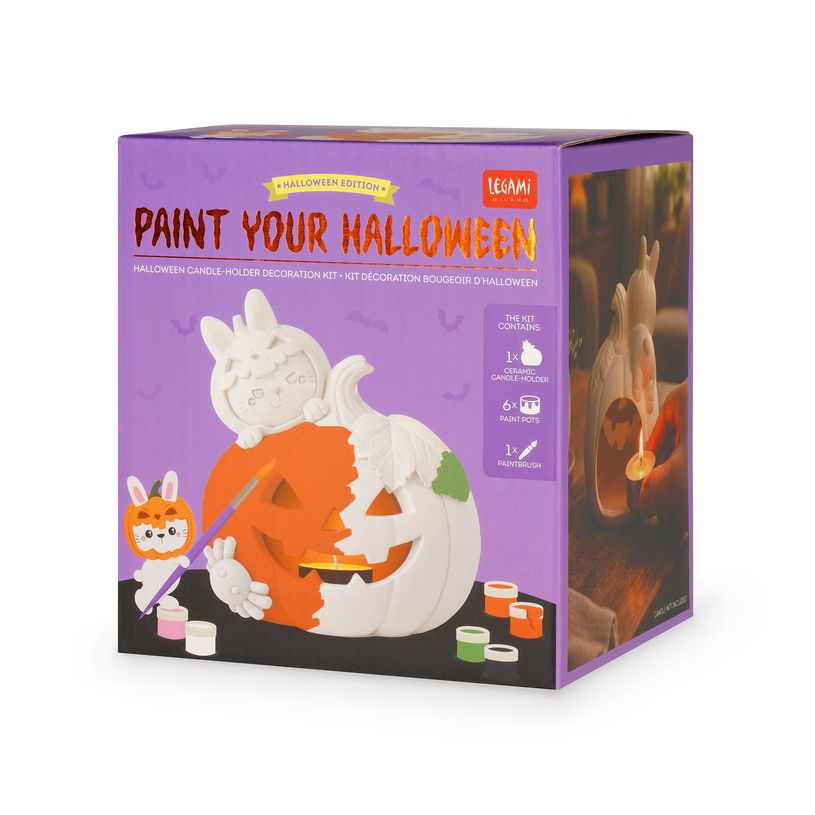 8052694147730-LEGAMI - Kit Décoration Bougeoir d'Halloween Bunny--5