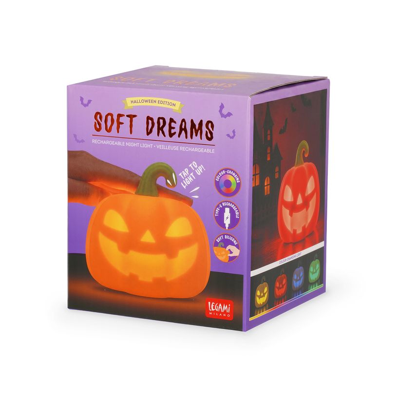 8052694146207-LEGAMI - Lumière LED Rechargeable en Silicone Pumpkin--6