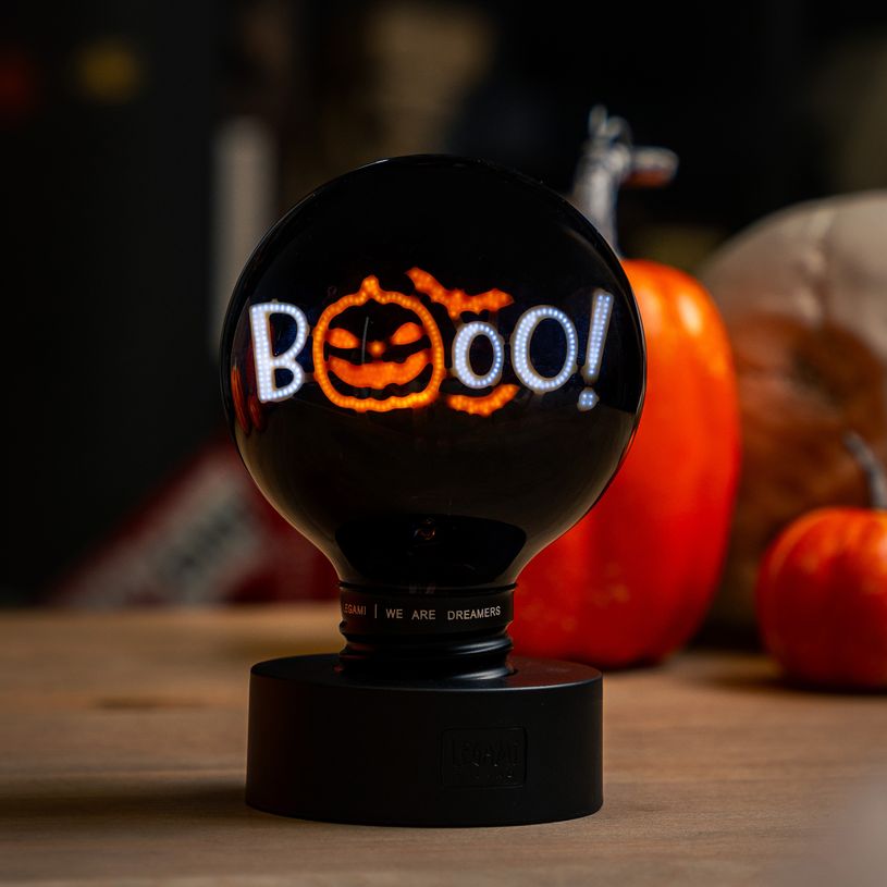 8052694146191-LEGAMI - Lampe de Table en Forme d'Ampoule Pumpkin Booo--4