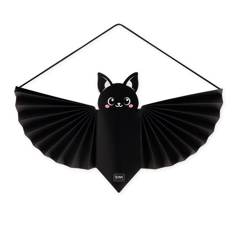 8052694146481-LEGAMI - Set de 3 Décorations en Papier à Suspendre Bat--4