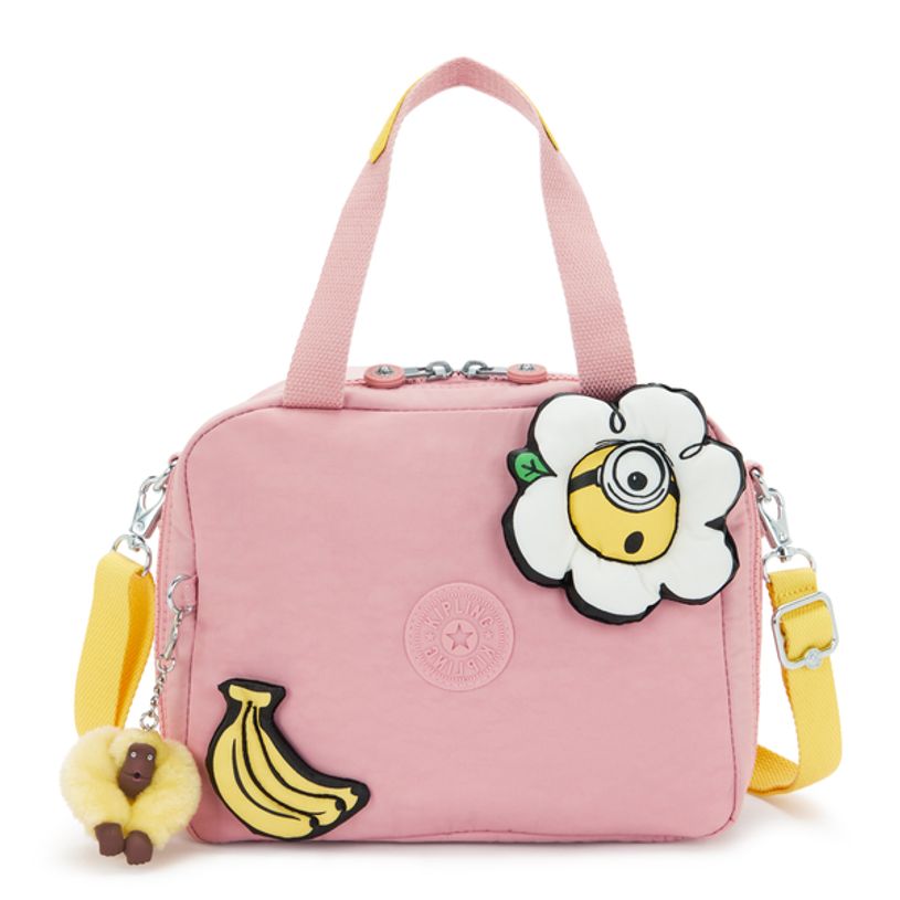 0196247943733-Sac à dos isotherme kipling minions pink daisy--0