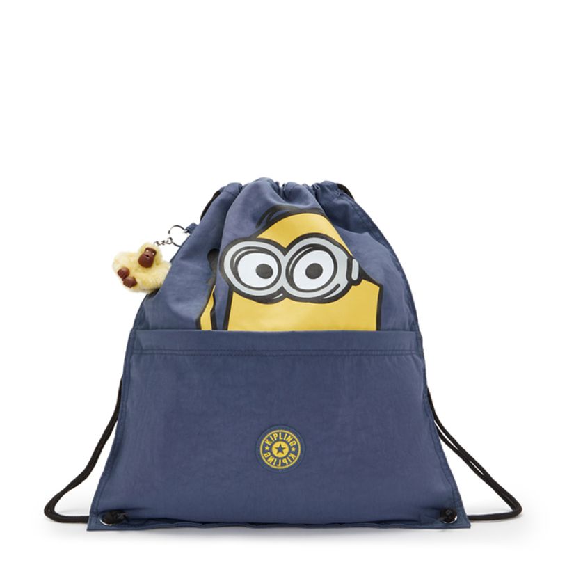 0196247943672-Sac piscine Kipling minions Dungaree blue--0