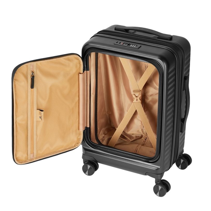 4260709015743-Rivacase Clark Hardshell - Valise cabine rigide extensible 20" - 34 L - noir--17