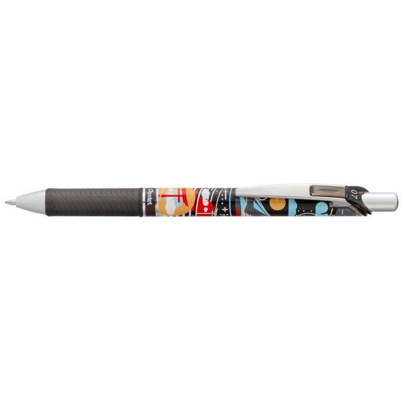 884851116024-Pentel Energel Edition limitée Nature - Roller encre gel rétractable BL77NA - 0,7 mm - Design Torii - --0