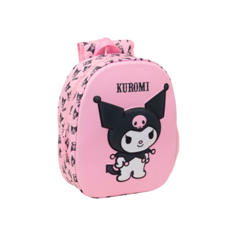 8412688612376-Mochila infantil 3D Safta Kuromi--0