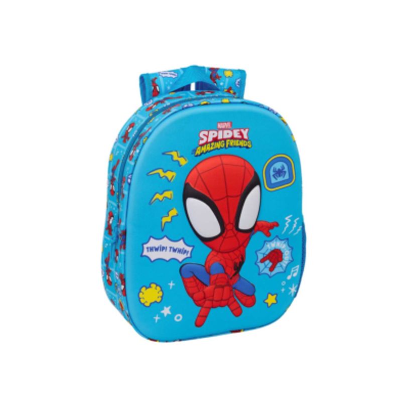 8412688634552-Mochila infantil 3D Safta Spidey--0
