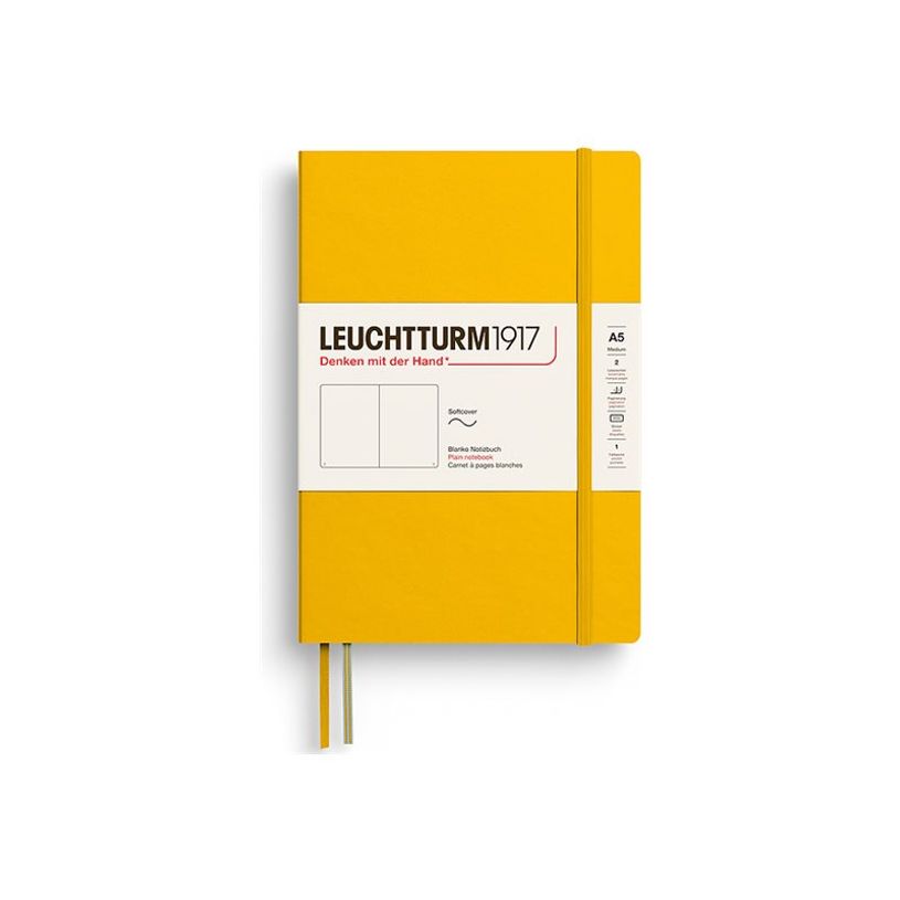 4004117674457-Leuchtturm1917 - Cahier de notes - reliure cousue - moyen - A5 (145 x 210 mm) - 123 pages - papier c-P_405274041_1-0