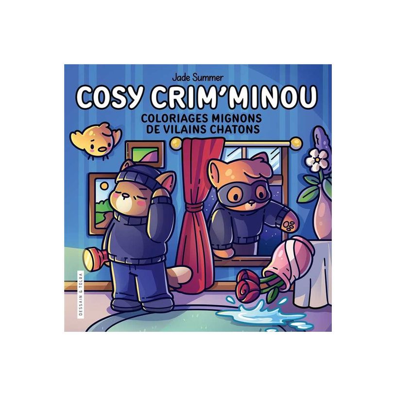 9782295017611-Cosy crim'minou - Coloriages mignons de vilains chatons - livre à colorier-P_405274049_1-0