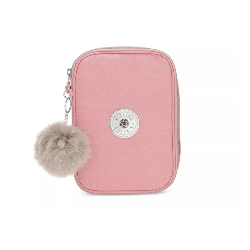 5400879085392-Kipling Back To School collection 100 PENS - Trousse taille L - nylon - rose de mariage-P_405274218_3-1