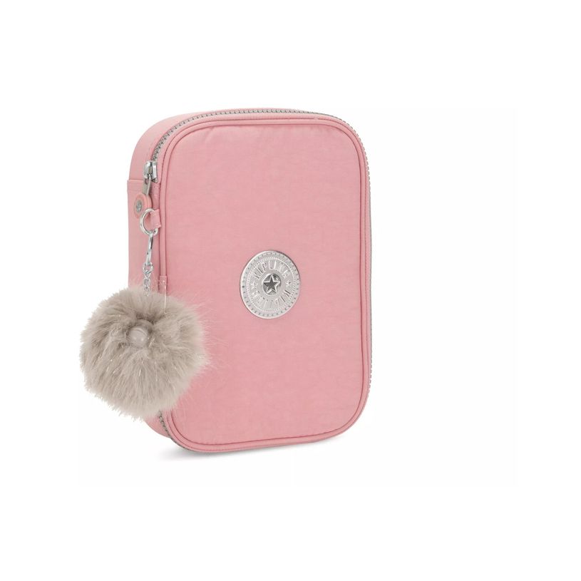 5400879085392-Kipling Back To School collection 100 PENS - Trousse taille L - nylon - rose de mariage-P_405274218_4-2