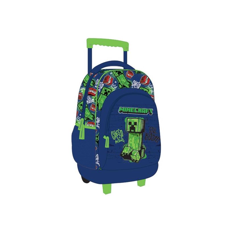 5407009694509- - Debout/sac à dos - with 3 compartments, 43 x 33 x 20.5 cm - Minecraft-P_405274387_1-0