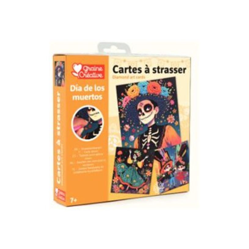 3532437502583-Graine Creative - Page à colorier - 180 x 180 mm - Day of the dead-P_405274602_1-0