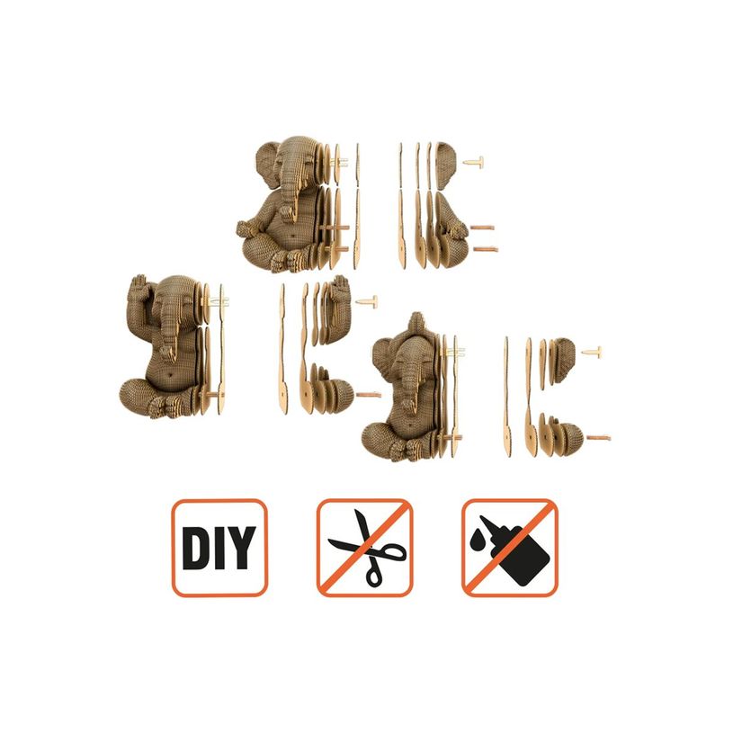 4820191135369-CARTONIC - ZEN ELEPHANTS TRIO - puzzle 3D - 328 pièces-P_405274861_8-4