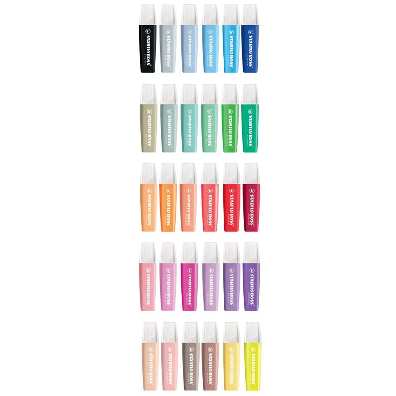 4006381632225-STABILO BOSS ORIGINAL x PANTONE - Surligneur - Set de 30--3
