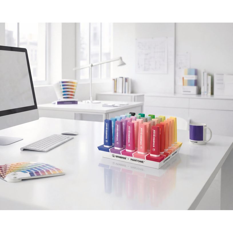 4006381632225-STABILO BOSS ORIGINAL x PANTONE - Surligneur - Set de 30--4