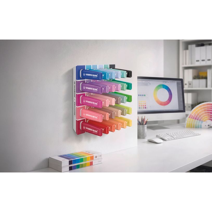 4006381632225-STABILO BOSS ORIGINAL x PANTONE - Surligneur - Set de 30--5