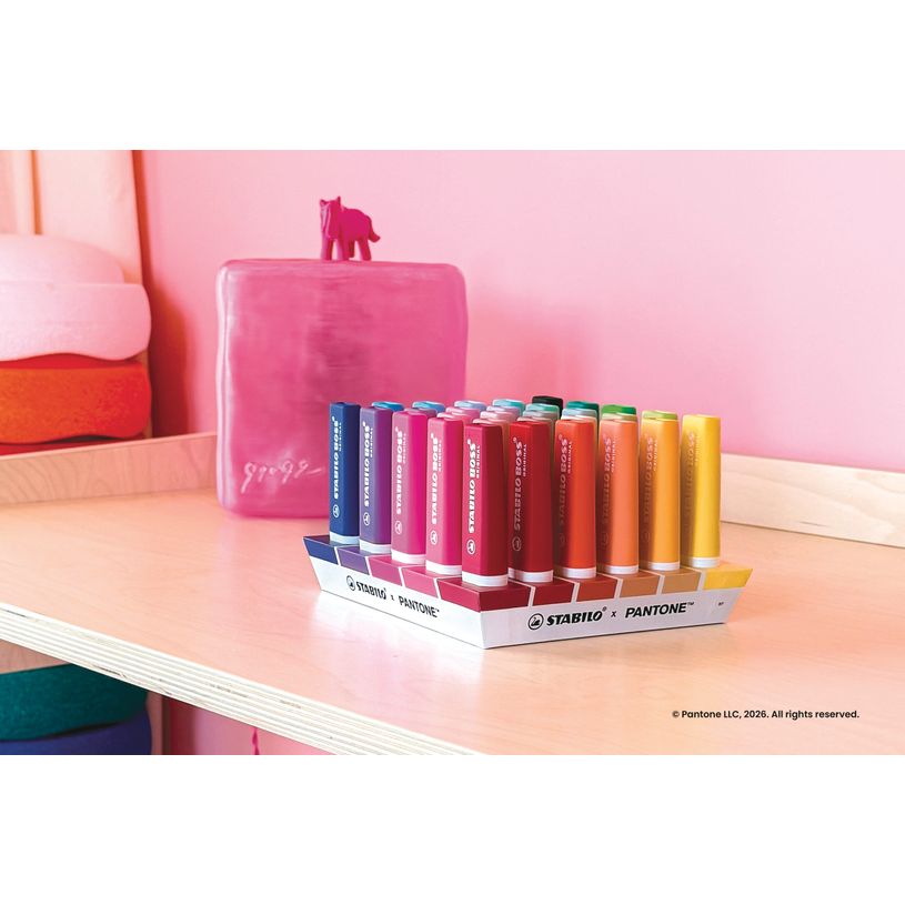 4006381632225-STABILO BOSS ORIGINAL x PANTONE - Surligneur - Set de 30--6