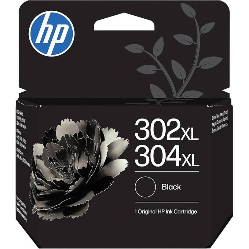 0199764139689-HP 302XL/304XL - Pack de 2 - noir et 3 couleurs - cartouche d'encre originale--0