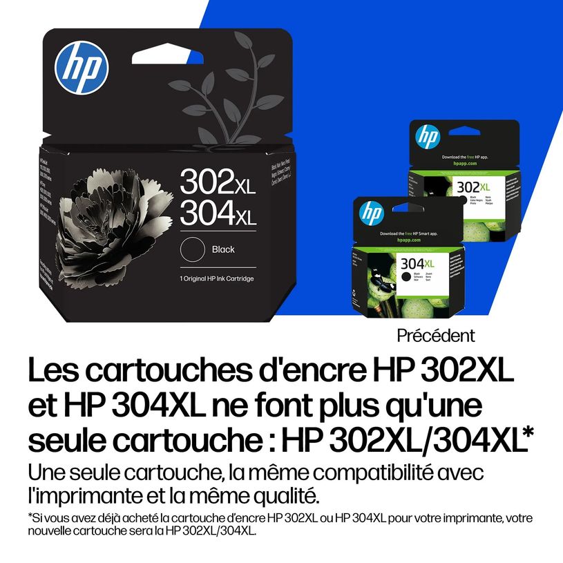 0199764139689-HP 302XL/304XL - noir - cartouche d'encre originale--1