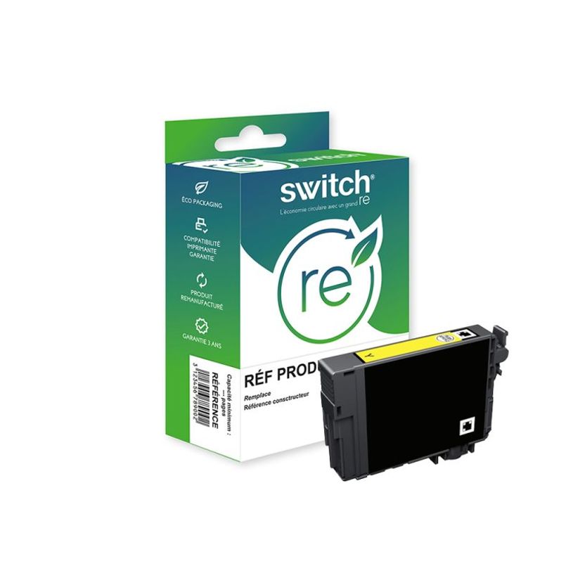 3701645563864-Cartouche remanufacturée EPSON 604XL - jaune -Switch--0