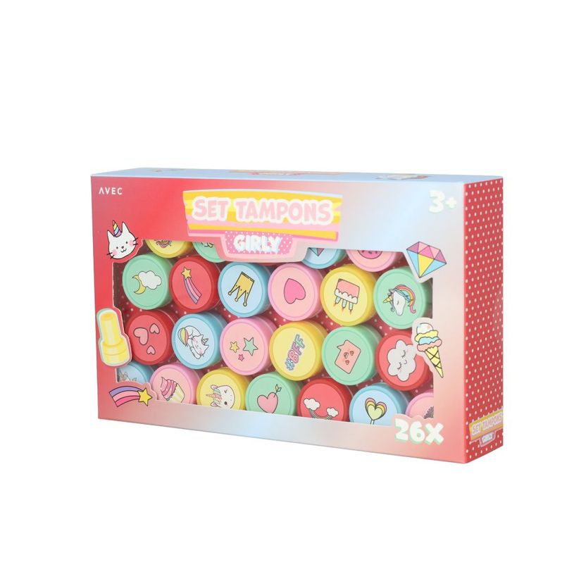 404052756043-SET 26 Tampons Pré-encrés Licornes--1