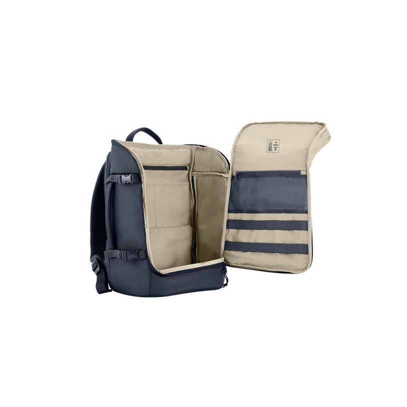 196548661084-HP Travel - Sac à dos pour ordinateur portable 15,6" - bleu nuit--5
