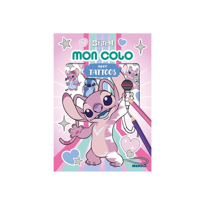 9782508063527-Disney Stitch Mon Colo Avec Tattoos Angel--0