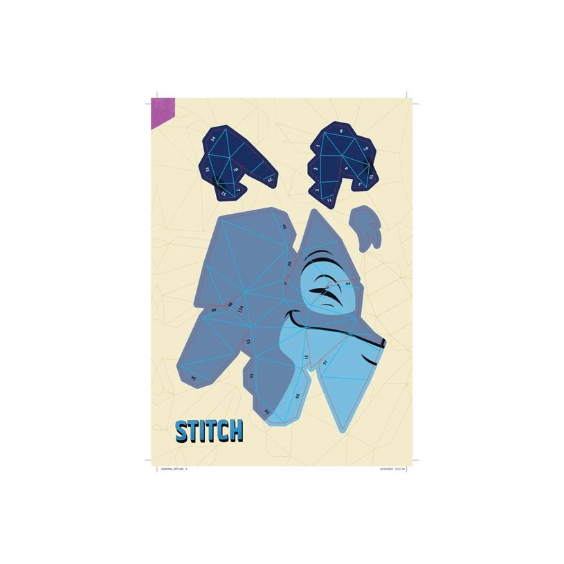 9791032409442-Lisez ! Disney Stitch and Angel - Papier craft - Stitch and Angel - large - 16 feuilles - papier--1