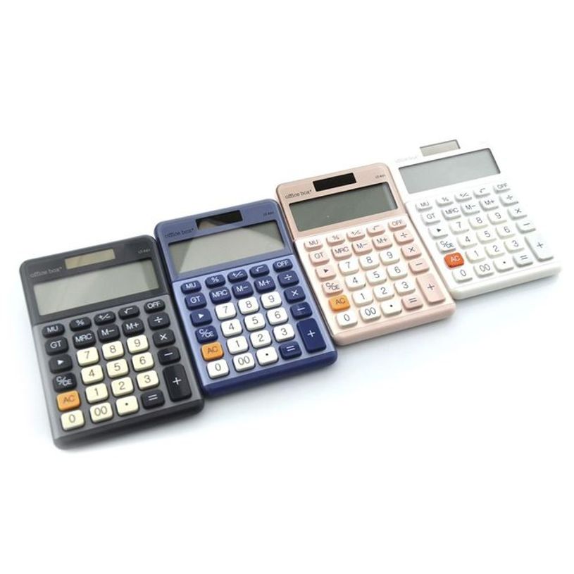 -Calculadora de sobremesa Aluminium – 12 dígitos – colores surtidos--1