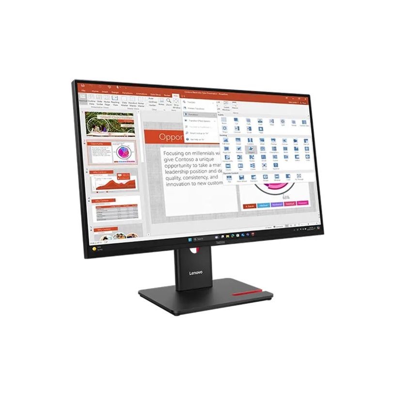 198155815652-Lenovo ThinkVision T27-40 - Écran LED FHD 27" - 120 Hz - IPS - 4 ms - HDMI, VGA, DisplayPo-P_405275039_1-1