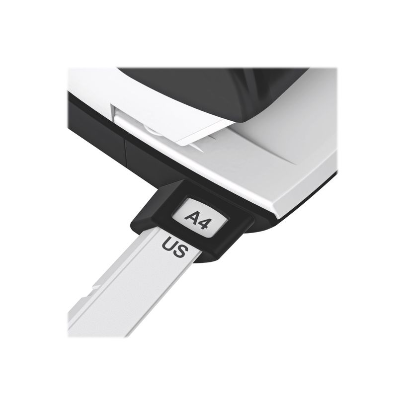 4002432121557-Leitz WOW 5008 - Perforateur - 30 feuilles / 3 mm - plastique, métal - noir-P_405275185_1-2