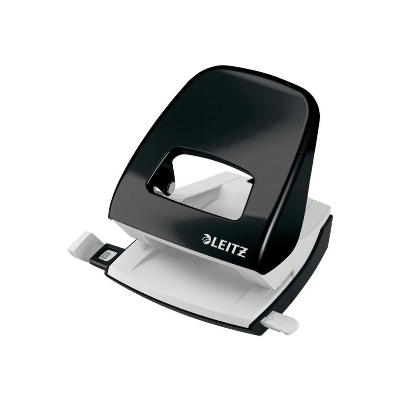 4002432121557-Leitz WOW 5008 - Perforateur - 30 feuilles / 3 mm - plastique, métal - noir-P_405275185_2-1