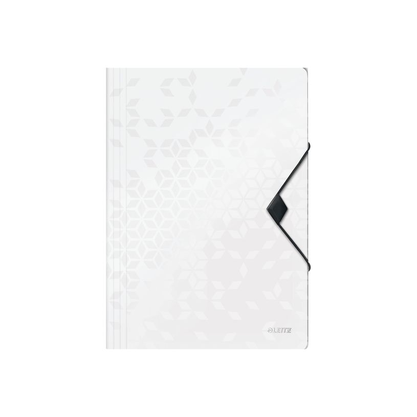 4002432123001-Leitz WOW - Chemise à 3 rabats - pour A4 (210 x 297 mm) - capacité : 150 feuilles - blan-P_405275189_1-0