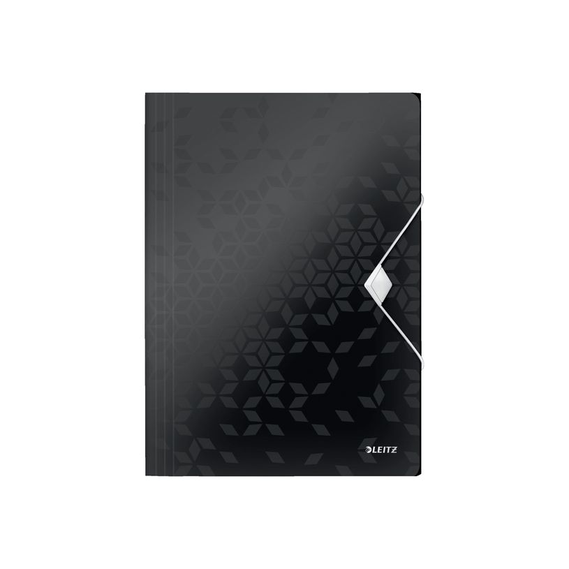 4002432123025-Leitz WOW - Chemise à 3 rabats - pour A4 (210 x 297 mm) - capacité : 150 feuilles - noir-P_405275191_1-0