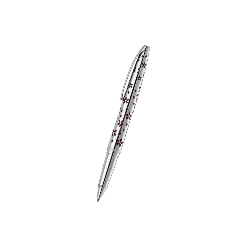 0073228148717-Cross ATX Cherry Blossom - Roller - noir - encre gel-P_405275505_4-3