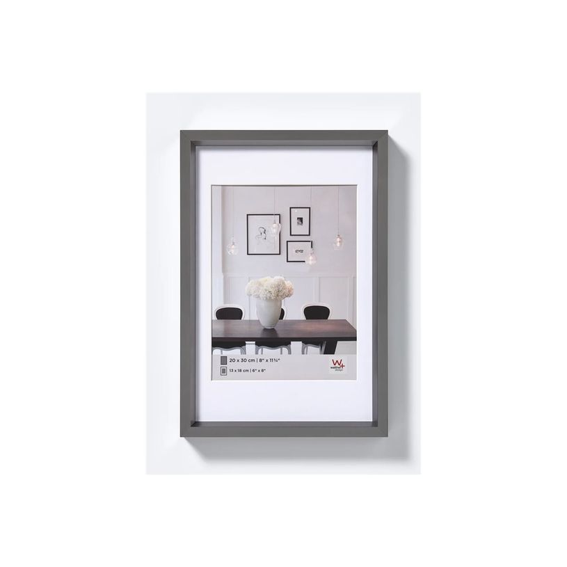 4004122257119-Walther Steel Style - Cadre photo - Conçu pour : 6x8 po (15x20 cm) - plastique, MDF - rec-P_405275879_1-0