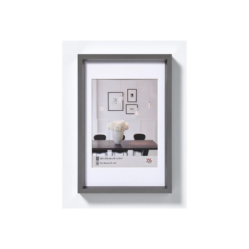 4004122257218-Walther Steel Style - Cadre photo - Conçu pour : 8x12 pouces (20x30 cm) - plastique, MDF -P_405275882_1-0