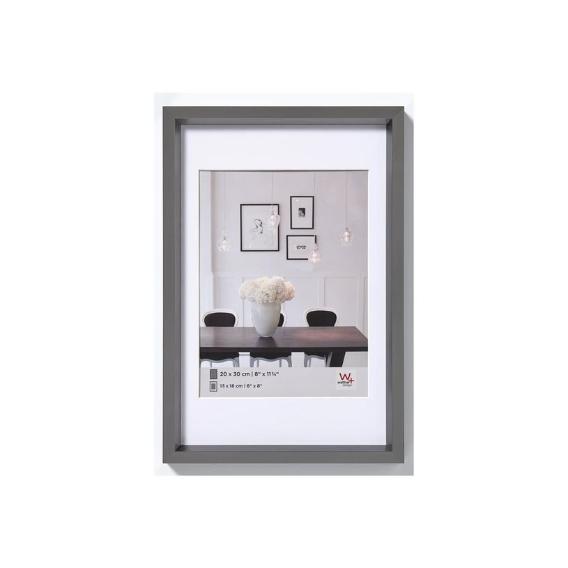 4004122257218-Walther Steel Style - Cadre photo - Conçu pour : 8x12 pouces (20x30 cm) - plastique, MDF -P_405275882_3-2