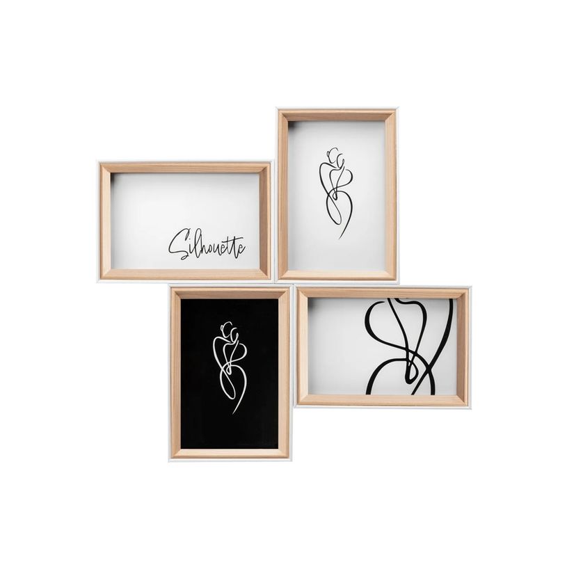 4004122407323-Walther Silhouette - Cadre photo - Conçu pour : 4 x 6 pouces (10 x 15 cm) - bois, MDF - r-P_405275902_2-2