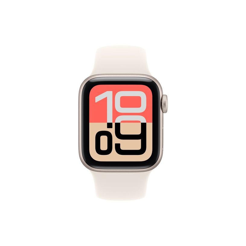 195950645705-Apple Watch SE 3 (GPS) - Montre connectée 40 mm - 64 Go - Lumière stellaire-P_405275949_4-1