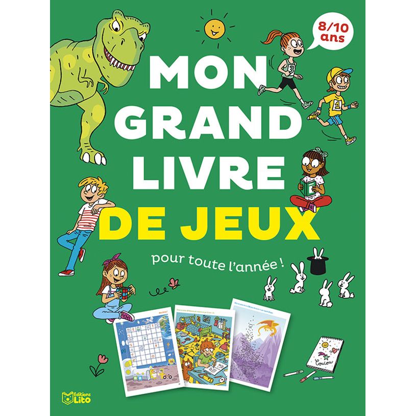 9782244802381-Mon grand livre de jeux: pour toute l'année ! - 8-10 ans--0
