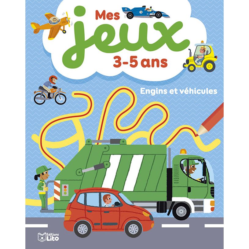 9782244801612-Engins et véhicules - Mes jeux 3-5 ans--0